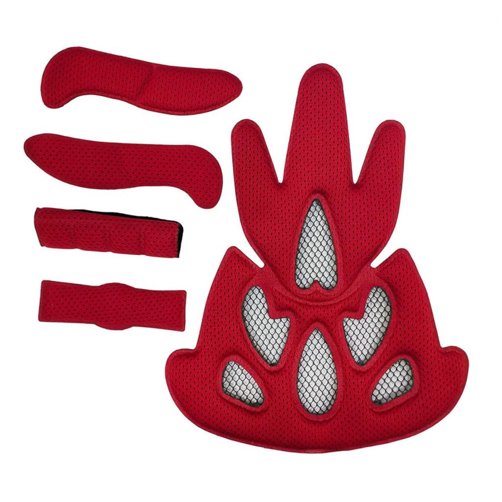 HANABASS 1 Set Bicycle Motorcycle Helmet Inner Pad with Insect Repellent Net