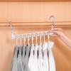 9 Hole Magic Hanger Creative Multi-functional Hanger Household Internet Popular Magic Storage Artifact Non-slip Drying Rack
