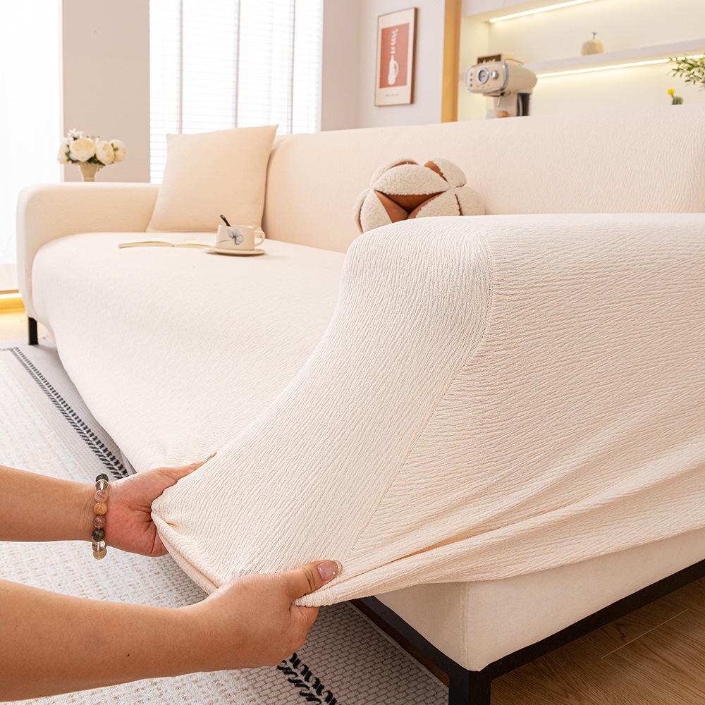 Modern Light Luxury Chenille Sofa Cover Autumn and Winter New Thickened Dustproof Sofa Cover High Elastic Lazy Sofa Cover