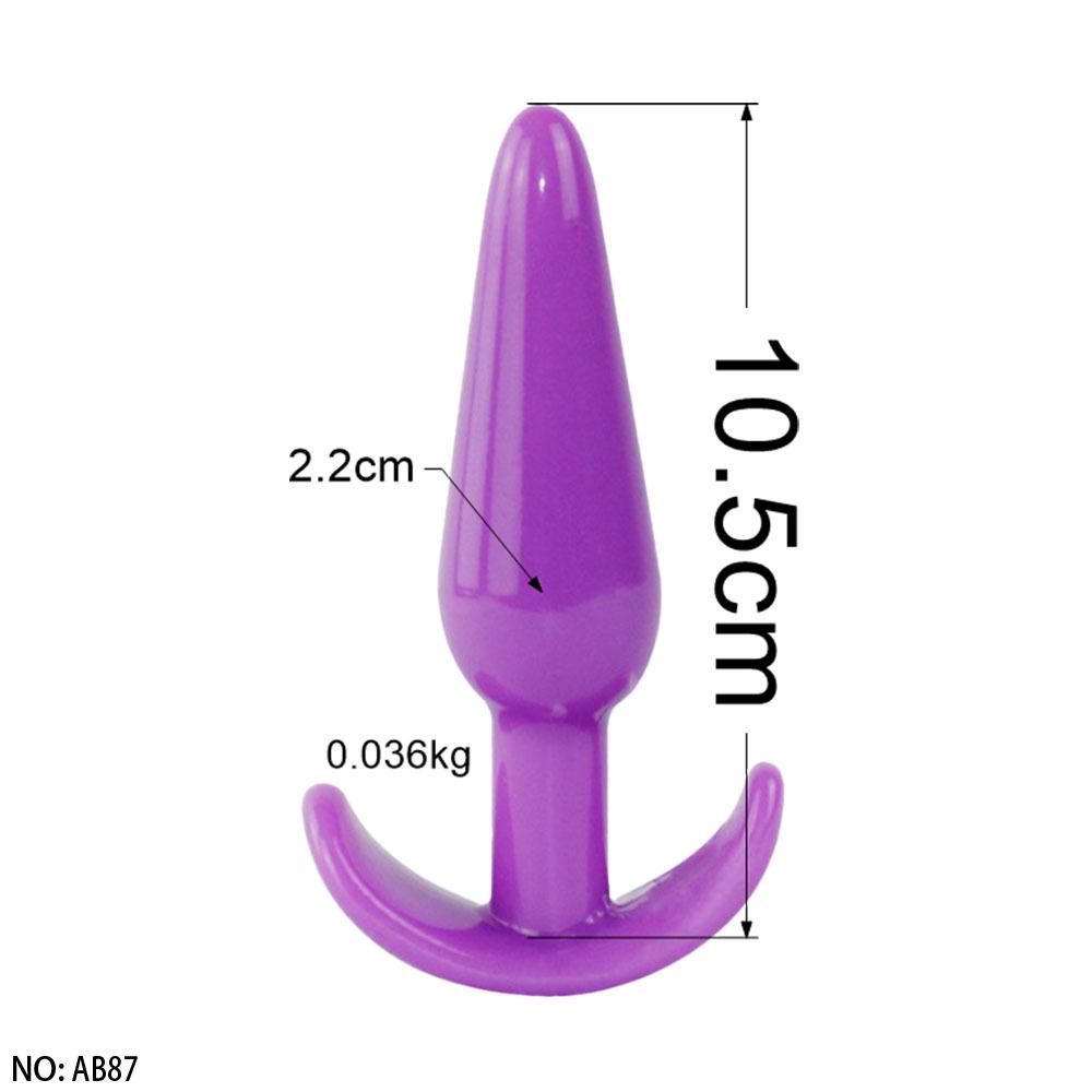 Beginner Silicone Anal Plug: Small Size for Men & Women