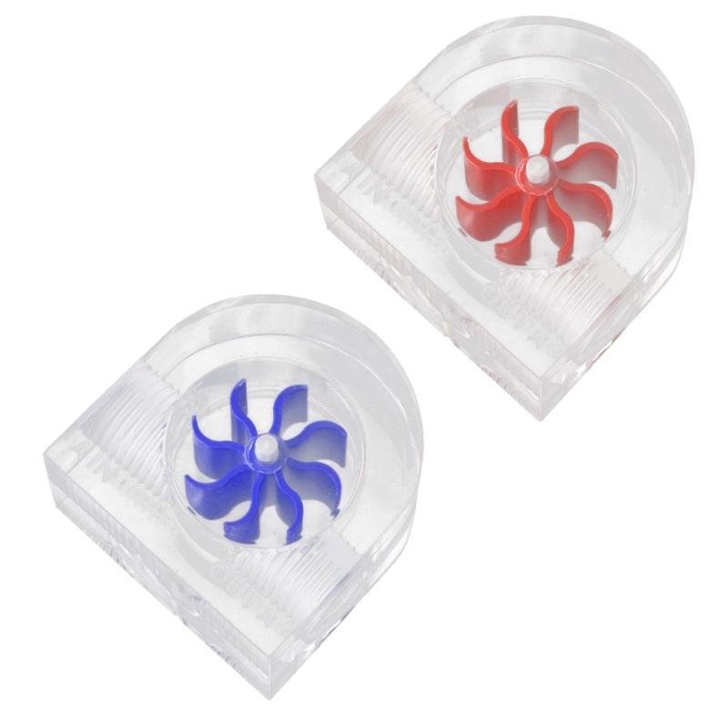 Wasserdurchflussmesser PM2A Computer Wassergekühlt Halbkreisförmiger Durchflussmesser Licht Und Dünnes Laufrad