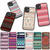 Aztec Tribal Tribe Colorful Flower Phone Cover Case for Apple iPhone 17 16 11 Pro XS Max XR 6 7 8 Plus + 16E SE Casing