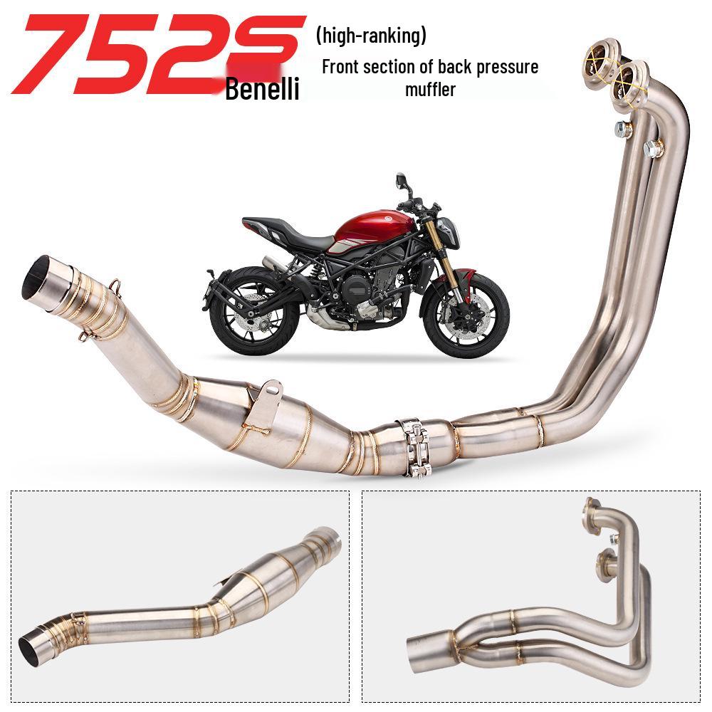 

Benelli 752S Stainless Steel Swirl Side Exhaust Modification Pipe