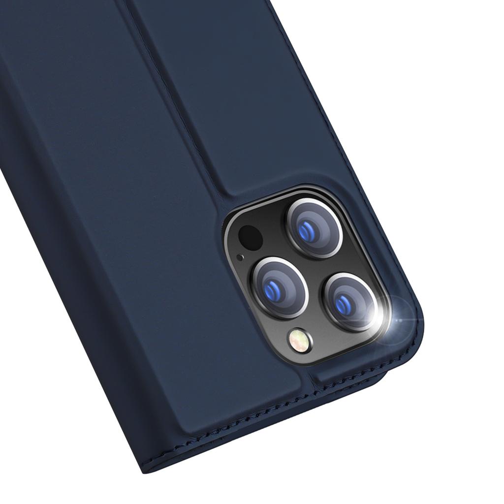 Dux Ducis Skin Pro Wallet Flip Case for iPhone 15 Pro - Blue