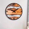 11.8-inch Decorative Wooden Wall Clock with , Ideal for Dining Room, Office, Bedroom And Kitchen.