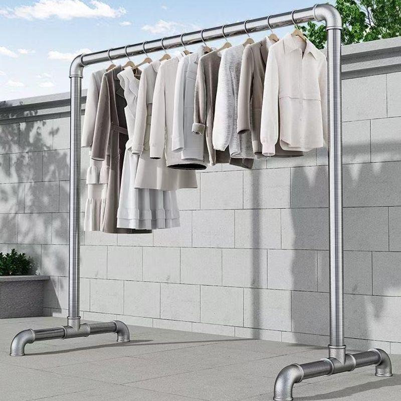 Stainless Steel Floor-Standing Drying Rack for Clothes
