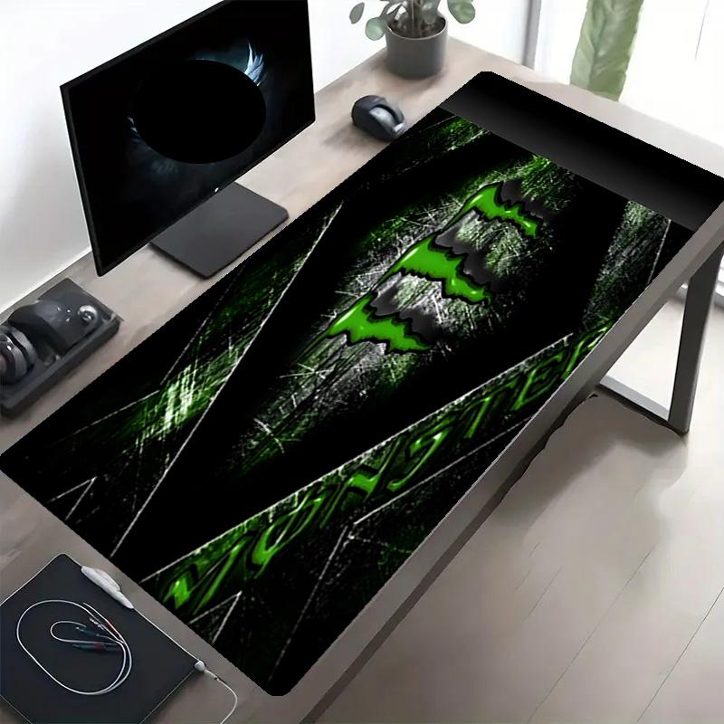 Podložka pod myš s potiskem Monster Energy, Protiskluzová podložka na plochu pro klávesnici, pro PC Laptop Herní Pracovní Denní Použití, Skvělý Festivalový Narozeninový Dárek