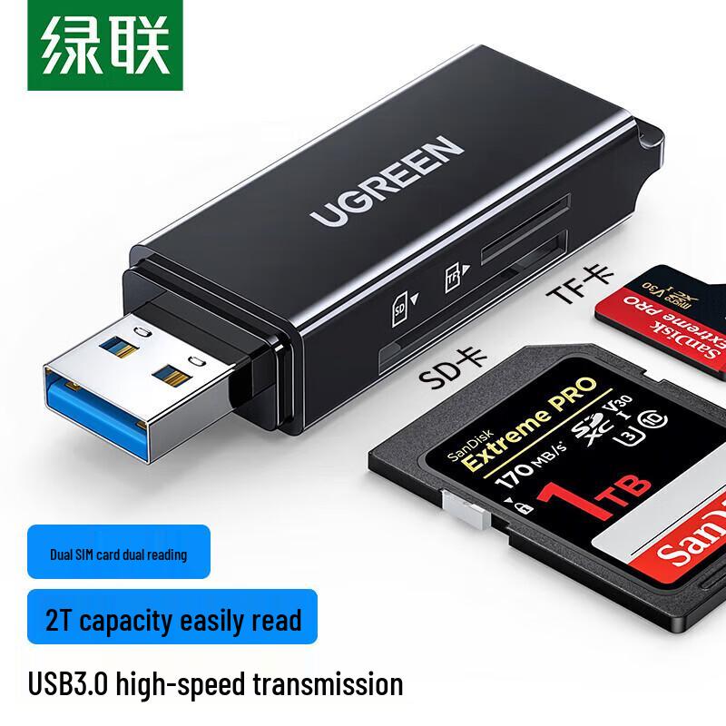 UGREEN Multi-function USB/Type-C Card Reader