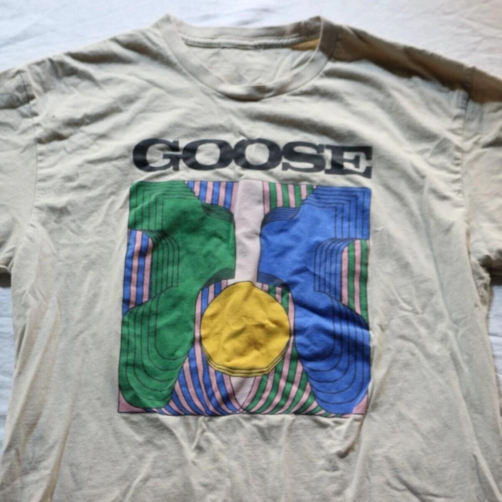 

New Popular Goose Band White Cotton Full Size Unisex OM880 Unisex T-Shirt L