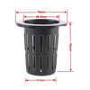25 Pcs Hydroponics Plant Grow Net Cup Mesh Mesh Pot Basket Planting Cup Plastic