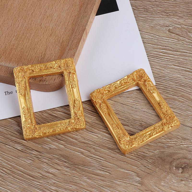 Miniature Art Picture Photo Painting Frame Dollhouse Decor Accessories