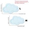Summer Cloud Shape Cooling Pet Mat Bubble Textured Breathable Soft Washable Cushion Indoor Kennel Sofa Bed For Cat Dogs Puppie