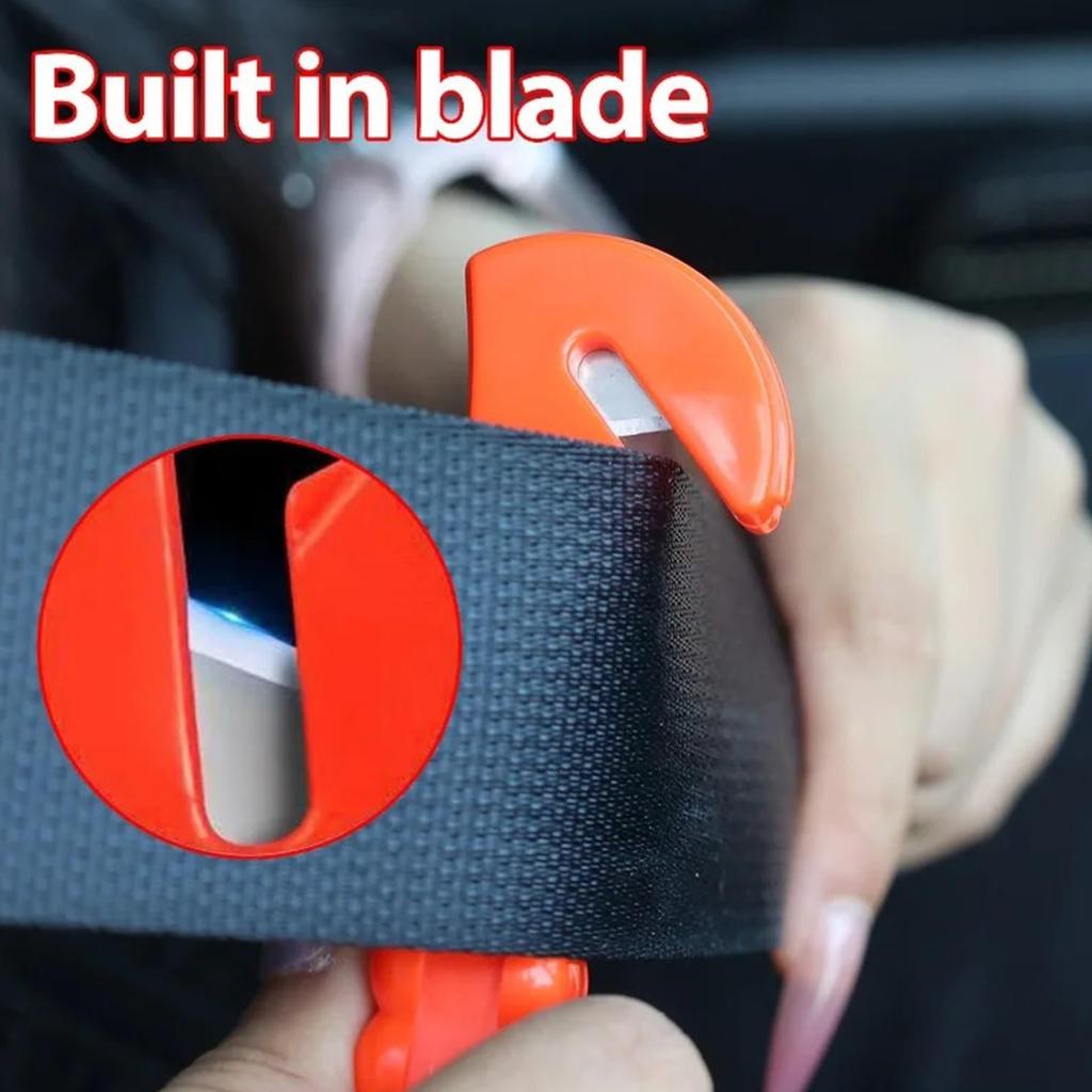 2 In 1 Car Emergency Tool Safety Hammer Window Breaker Built Carbon Steel Car Escape Rescue Glass Breaker Kit