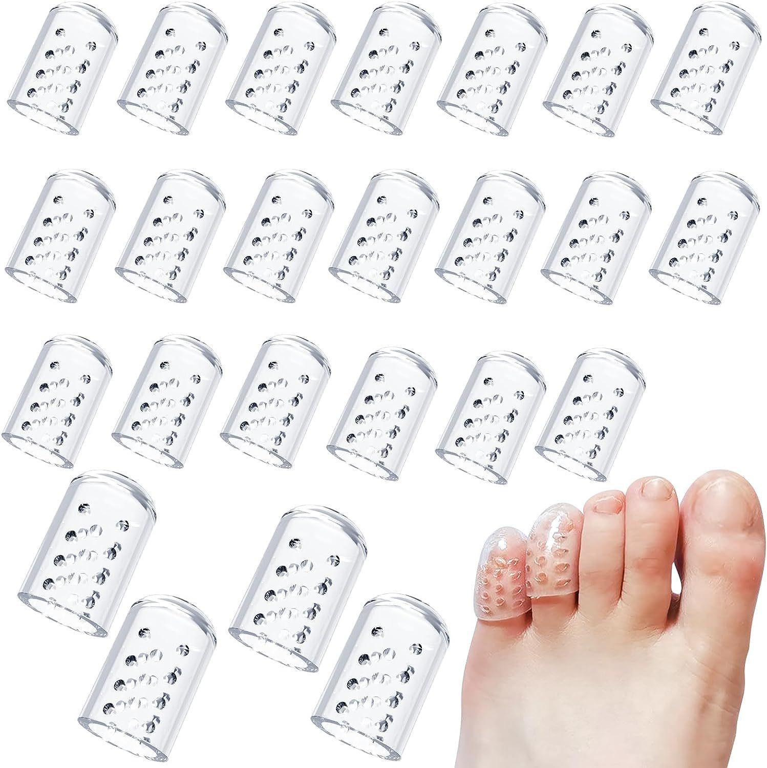 

Увлажняющие противоизносные накладки на пальцы ног SEBS для туфель на высоком каблуке 2.5*1.8 cm прозрачный