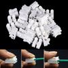 50pcs White Quick Splice Self Lock Wire Connectors 2Pin Electrical Cable Terminal  20*17.5*13.5mm Electric Conectors