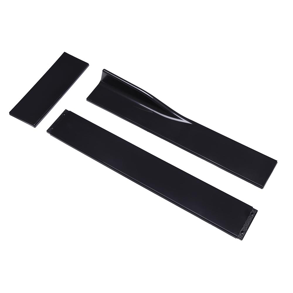 6PCS 2M Universal Side Skirts Extension Rocker Panels Lip Splitters For Chevy Chevrolet Camaro SS 2000-2022 Car Accessories
