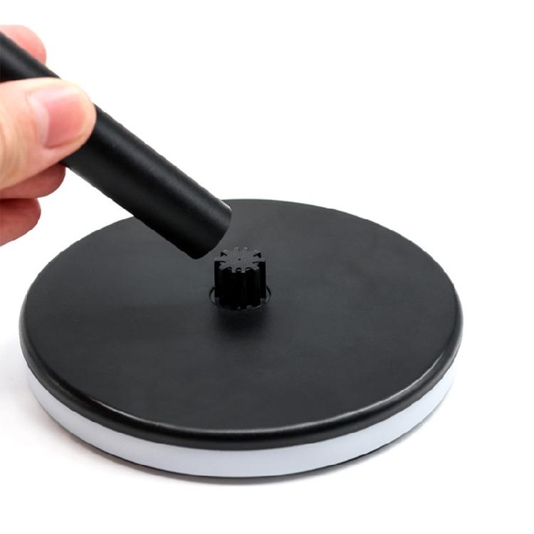 LED Headphone Stand Headset Holder Earphone Stand Aluminum Support Headsets Solid Base for All Headphones Size