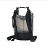 PVC Waterproof Backpack with Net Pocket - Single/Double Shoulder Options for Rafting