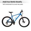 RATCHROLL 1 Pc Universal Motorcycle Bike Drink Holder Motorbike Bicycle Bottle Cup Holder Screw Blue Aluminum Alloy