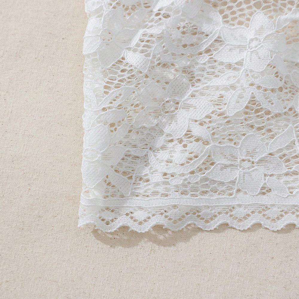 Stretch Fit Sexy Lace Lingerie Deep V Lingerie Moderate Elasticity