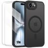 Magnetic Case - BOOLING - for iPhone 17th - with Camera Protection - Black - 2 Tempered Glasses