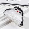 1pc Cute Little Penguin Hair Clip; Adorable Animal Shark Clip; Anti-slip Half-up Hair Tail Clip for Women's Hair Accessories