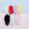 DIY Bangs Hair Clip Plush Rabbit Ears Hair Barrettes Lovely Handmade Furry Hair Barrettes Hairstyle Accessories