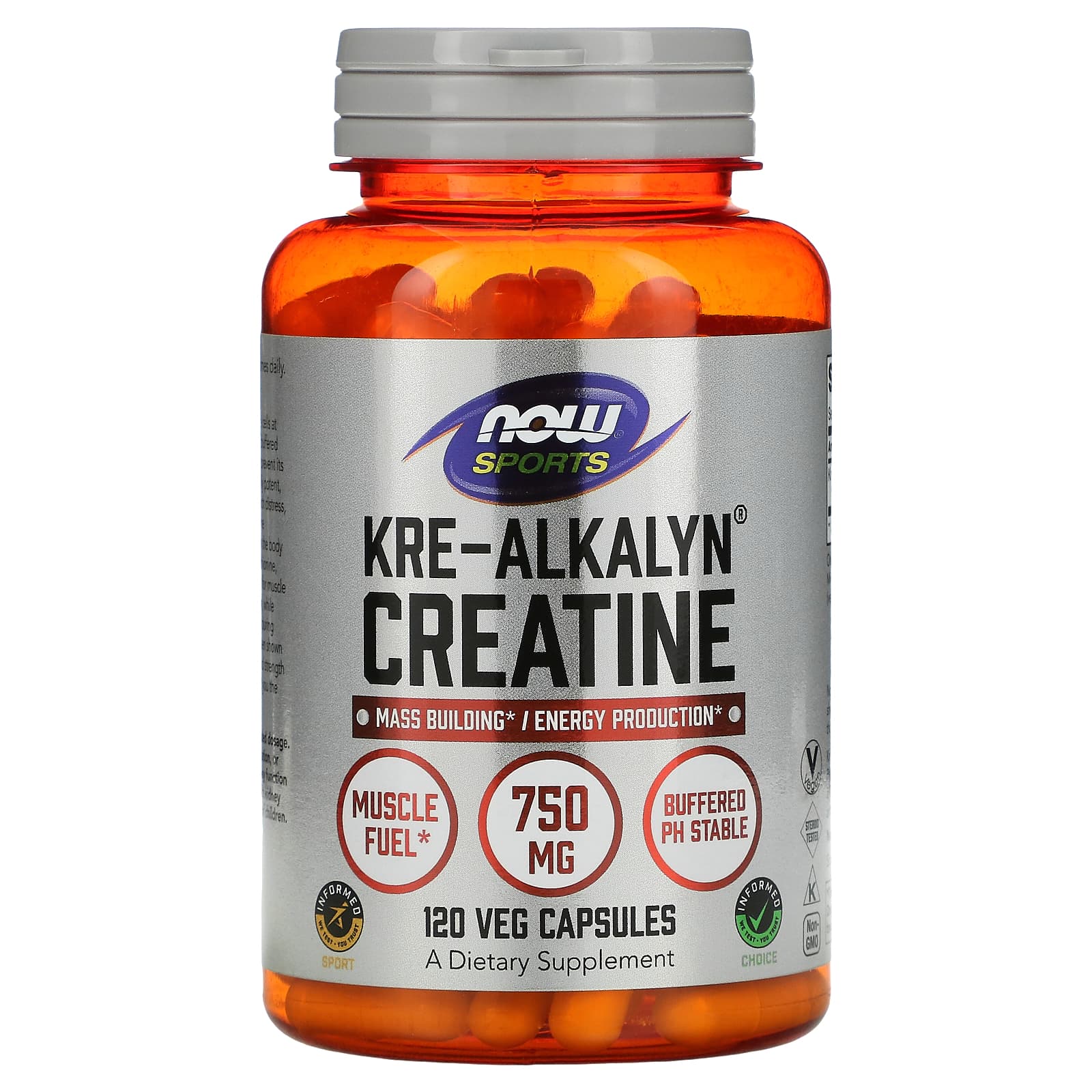 

NOW Foods, Sports, KRE-лужний креатин, 120 таблеток
