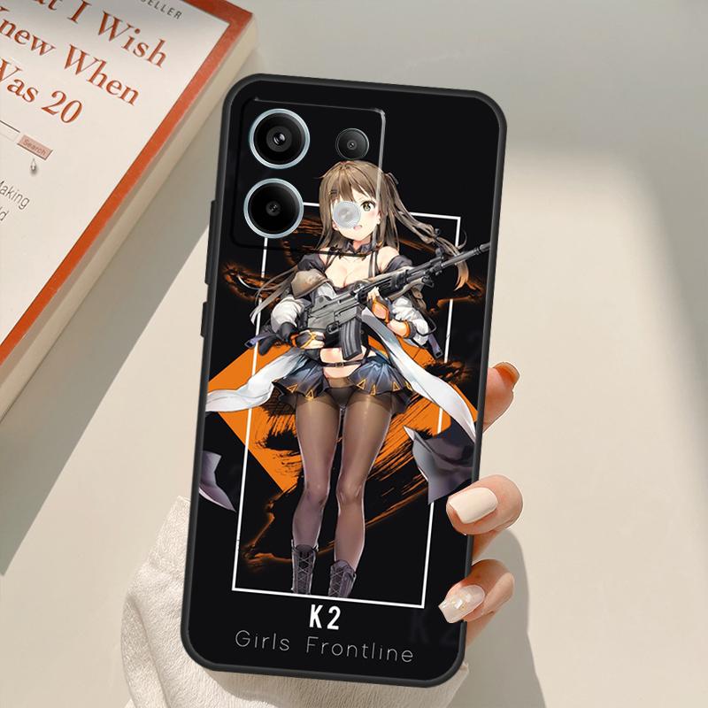 

Girls Frontline Funda For Xiaomi Redmi Note 14 13 12 10 11 15 Pro Plus Case For Redmi 15C 10C 12C 13C 14C 15 Redmi Note 13 4G