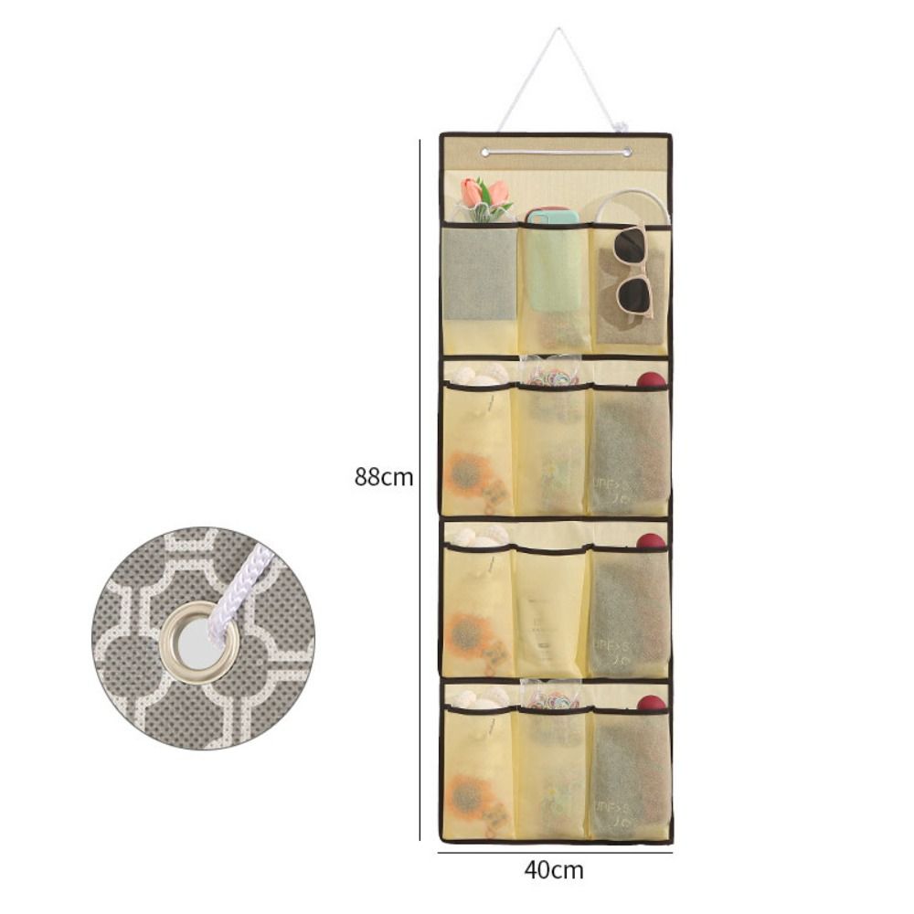 Space Saver Hanging Storage Bag Wall-mounted Shoe Rack Sundries Bag  Sundries Organization