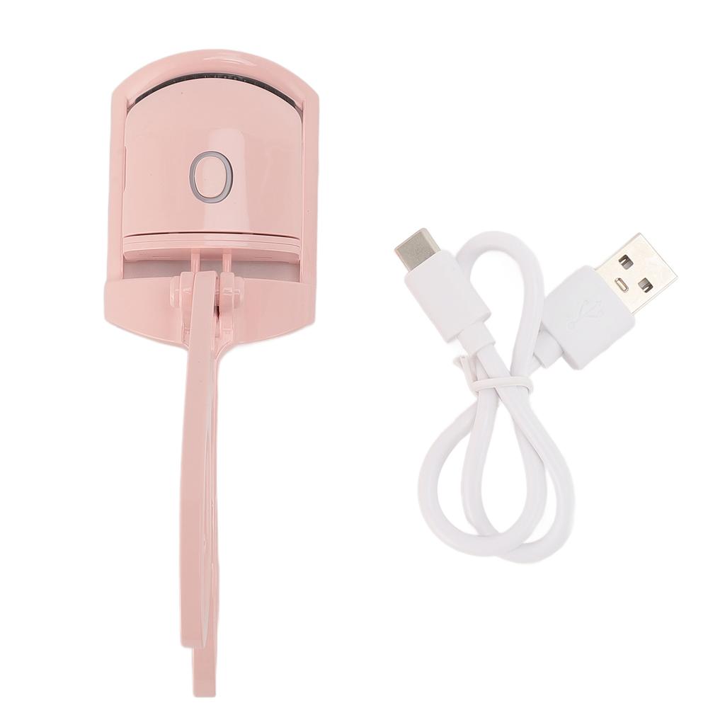 Heated Eyelash Curler Long Lasting Professional Rechargeable Electric Eyelash Curler Neutral