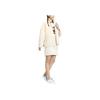Adidas Originals Trefoil Colorblock Logo Embroidery Zip-Up Stand Collar Jacket Women Outerwear White HY4255