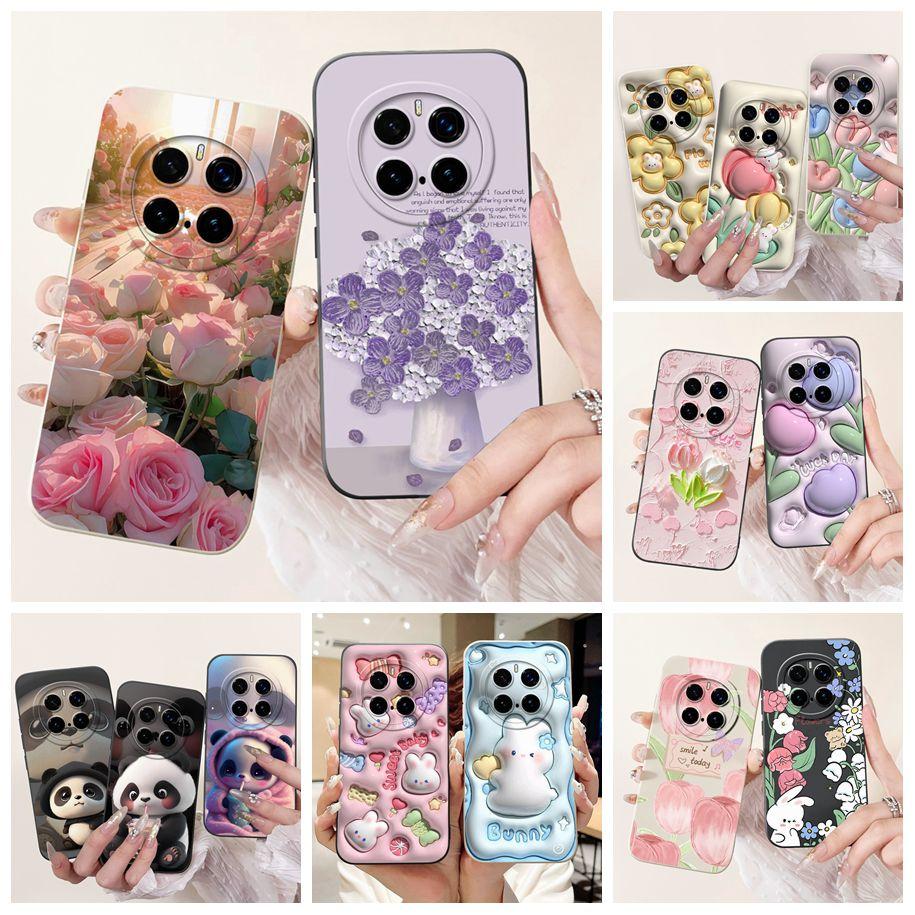For Honor Magic7 Pro Case PTP-N49 PTP-AN10 Silicone Cover Fashion Flower Soft Protective Bumper For Honor Magic7 Lite 2025 Coque