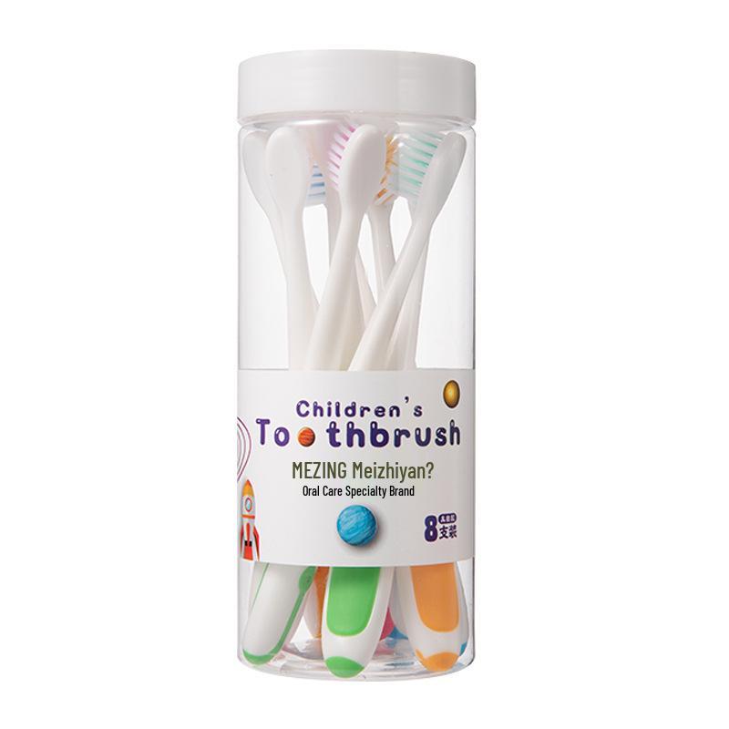 Kids' Soft Bristle Toothbrush for Ages 3-12 with Small Head - Ideal for Toddlers to Junior High, Travel-Friendly and Boxed.