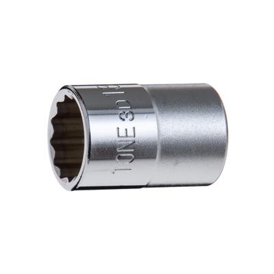 TONE Socket Drive Angle Width Across Flats 13mm (12-sided) 3D-13 9.5mm (3/8")
