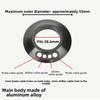 CNC Machined Headset Bicycle Headset Aluminum Alloy Material Sealed Bearings Integrated Handlebar Compatibility