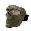 Windspiegel Brille Reitmaske Motocross Totenkopfmaske Totenkopf Geisterform Brille Motorradbrille