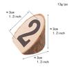 10 Pcs Wooden Round Log Holder Place for Photo Card Holder with Clip for Parents
