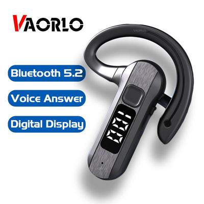 VAORLO Sprachantwort-Kopfhörer, Business Air Conduction, kabellose Kopfhörer, Digitalanzeige, Sport-Headset, HiFi-Musik mit großer Kapazität