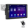 VENBES Autoradio 7 Zoll Touchscreen Universal 1 DIN MirrorLink, Bluetooth, USB/TF/FM CVBS Kamera