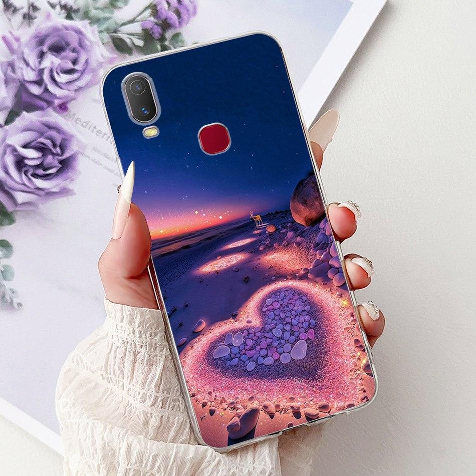For Vivo Y11 Y12i 1906 1906_20 Fashion Cool Pattern Phone Case For VivoY11 Y 11 (2019) Soft Silicone TPU Cases