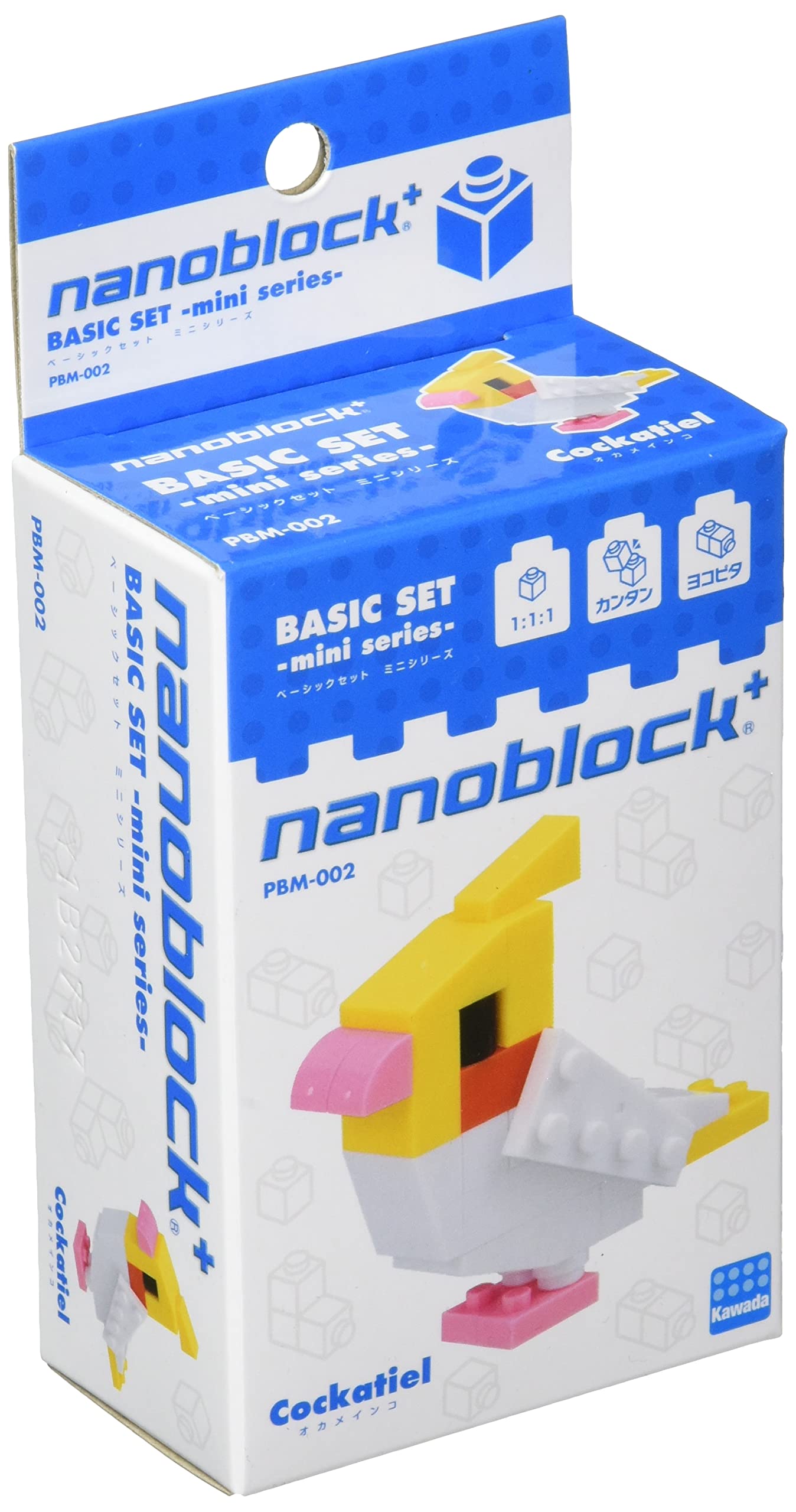 

Nanoblock Plus Cockatiel PBM-002