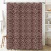Kaleidoscope Pattern Waterproof Bathroom Shower Curtain for Home Decor in Multiple Colors Customizable Sizes Available