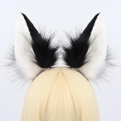 Handmade Plush Cat Ear Headband for Cosplay