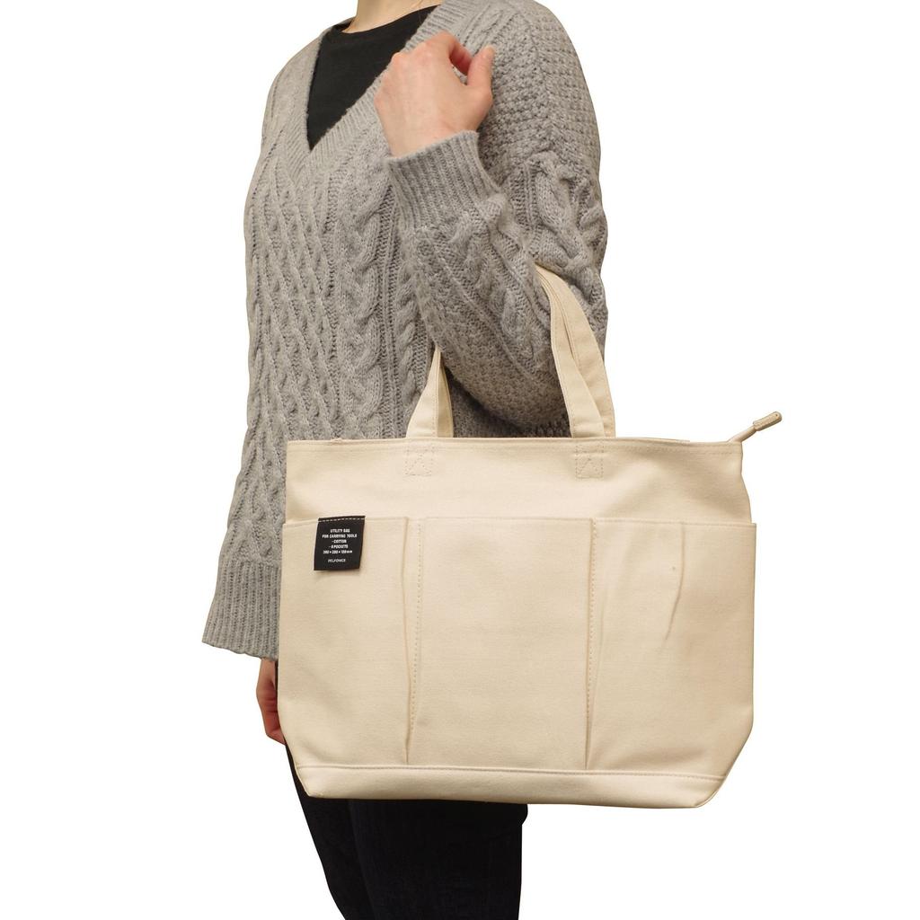 Delfonics Inner Carrying Bag M Tote Bag, Beige