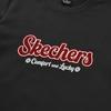 Skechers New Year Series Letter Knit Crewneck Sweatshirt Women Sweatshirt Carbon-Black L124W027-0018