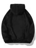 Autumn Winter Large Size Hooded Men's Casual Personality Fashion Sweater Coral Velvet Sweater Men's Comfortable Fit Skin-friendly Breathable Tops