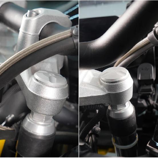 Motorcycle Fork Top Tube Cap Covers for BMW R1250GS 2019-2024 R1250GS Adventure 18-22 R1200GS/Adventure 14-18 R1200RT 19-22