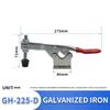 Quick Release Toggle Clamp Antislip Rubber Pressure Tip Heavy Duty Clamp  Hand Tool