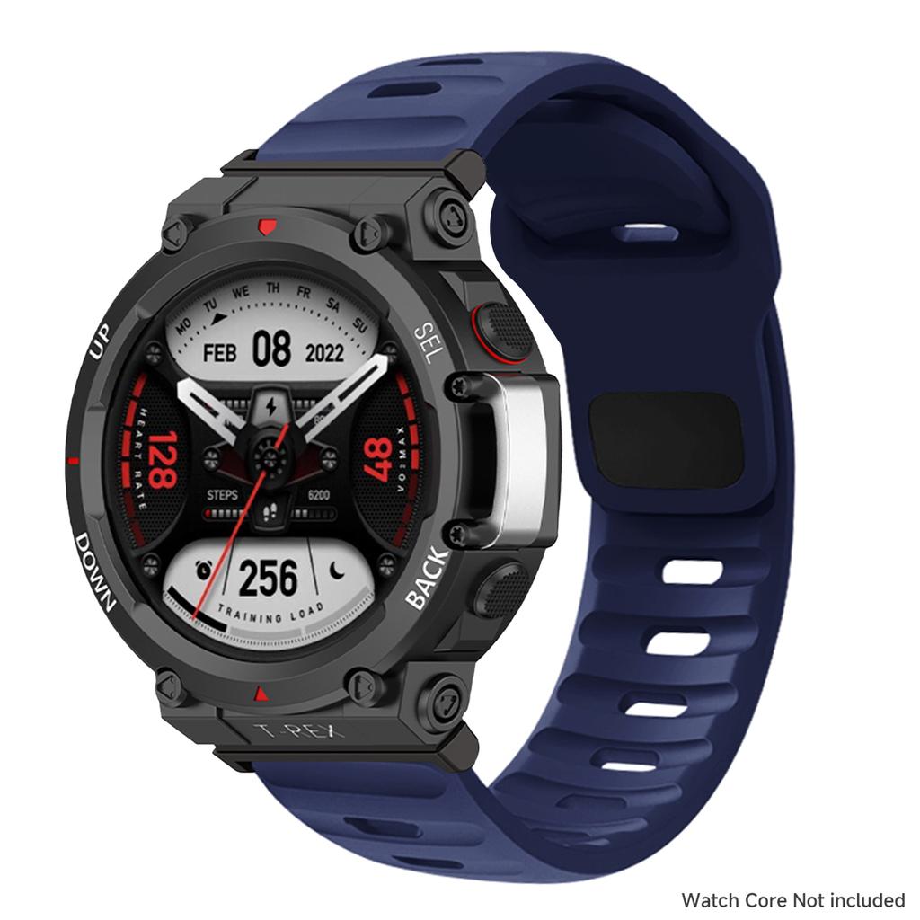 Silicone Strap For Huami Amazfit T-Rex 3/2 Bracelet Loop Wristband For Amazfit T-Rex/pro Correa Belt Replaceable Sport Band